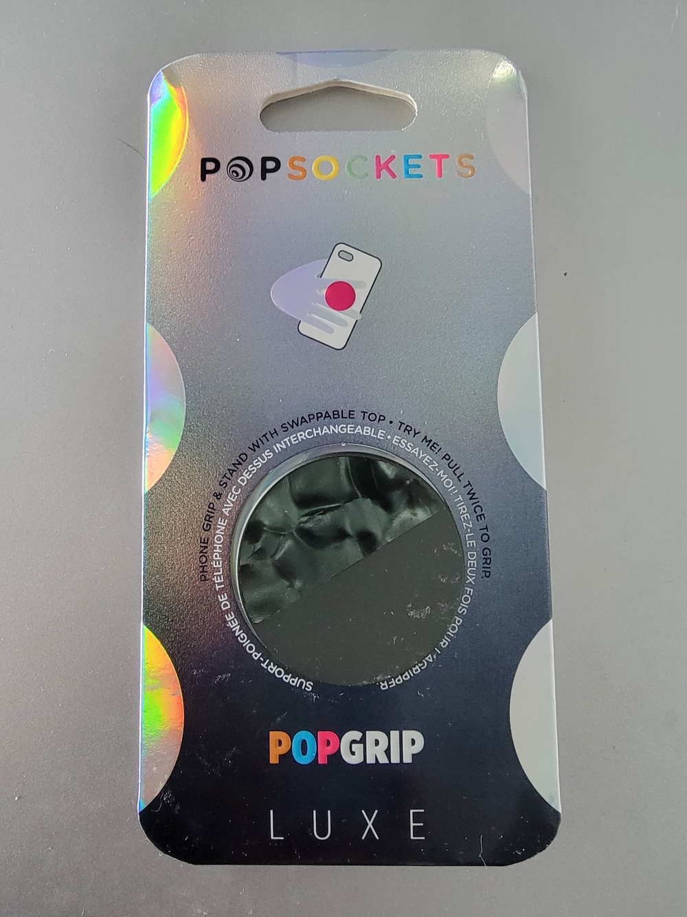 PopSockets Swappable Collapsible Grip & Stand for Phone  Acetate - Green